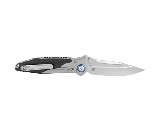 Ніж Microtech Socom Bravo Mini Drop Point Bead Blast Titanium CF (260M-7CFTI), зображення 2 Ніж Microtech Socom Bravo Mini Drop Point Bead Blast Titanium CF (260M-7CFTI), зображення 2