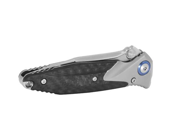 Ніж Microtech Socom Bravo Mini Drop Point Bead Blast Titanium CF (260M-7CFTI), зображення 3 Ніж Microtech Socom Bravo Mini Drop Point Bead Blast Titanium CF (260M-7CFTI), зображення 3