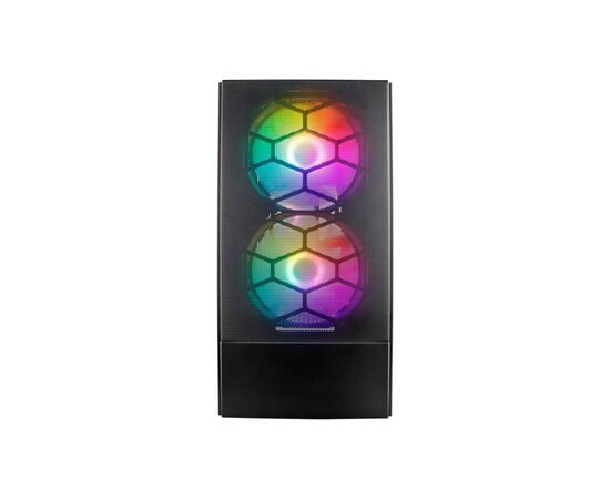Корпус 1stPlayer X4-M-2F1P-1F1-BK, изображение 2 Корпус 1stPlayer X4-M-2F1P-1F1-BK, изображение 2