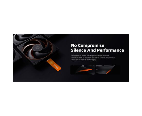 Кулер для корпуса ID-Cooling Вентилятор ID-Cooling AS-120-K Trio (AS-120-K TRIO), изображение 10 Кулер для корпуса ID-Cooling Вентилятор ID-Cooling AS-120-K Trio (AS-120-K TRIO), изображение 10