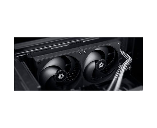 Кулер для корпуса ID-Cooling Вентилятор ID-Cooling AS-140-K Duet Black (AS-140-K DUET), изображение 11 Кулер для корпуса ID-Cooling Вентилятор ID-Cooling AS-140-K Duet Black (AS-140-K DUET), изображение 11