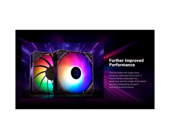 Кулер для корпуса ID-Cooling Вентилятор ID-Cooling TF-12025 Pro ARGB (TF-12025-PRO-ARGB), изображение 7 Кулер для корпуса ID-Cooling Вентилятор ID-Cooling TF-12025 Pro ARGB (TF-12025-PRO-ARGB), изображение 7