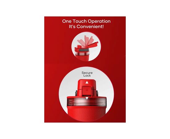 Шейкер спортивный Oyeet S2 (Red), изображение 2 Шейкер спортивный Oyeet S2 (Red), изображение 2