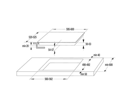 Варочная поверхность Gorenje ECT643WCSC, изображение 9 Варочная поверхность Gorenje ECT643WCSC, изображение 9