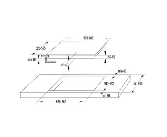 Варочная поверхность Gorenje ECT644BCSC, изображение 6