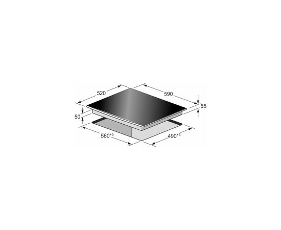 Варочная поверхность Kaiser KCT6730FIG, изображение 4 Варочная поверхность Kaiser KCT6730FIG, изображение 4