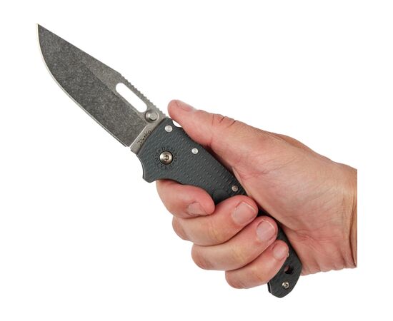 Нож Demko AD20.5 Clip Point AUS10A Grey Grivory (205-10A-CPGRY), изображение 5 Нож Demko AD20.5 Clip Point AUS10A Grey Grivory (205-10A-CPGRY), изображение 5