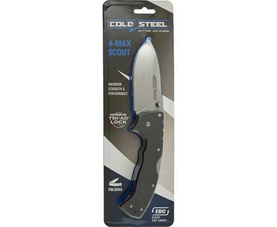 Нож Cold Steel 4-Max Scout (блістер) (CS-62RQZ), изображение 3 Нож Cold Steel 4-Max Scout (блістер) (CS-62RQZ), изображение 3