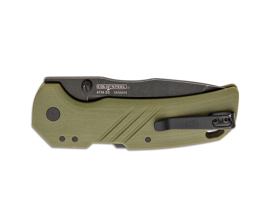 Нож Cold Steel Engage 3" Tanto Point OD Green (блістер) (CS-FL-30DPLT-BGZ), изображение 3 Нож Cold Steel Engage 3" Tanto Point OD Green (блістер) (CS-FL-30DPLT-BGZ), изображение 3