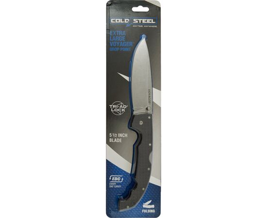 Нож Cold Steel Voyager XL Drop Point (блістер) (CS-29AXBZ), изображение 3 Нож Cold Steel Voyager XL Drop Point (блістер) (CS-29AXBZ), изображение 3