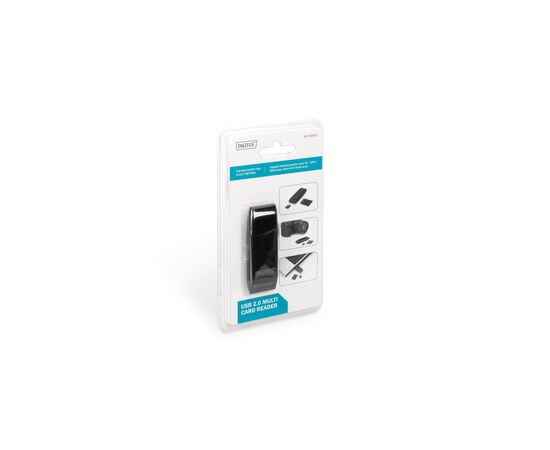Считыватель флеш-карт Digitus USB 2.0 SD/MicroSD (DA-70310-3), изображение 5 Считыватель флеш-карт Digitus USB 2.0 SD/MicroSD (DA-70310-3), изображение 5