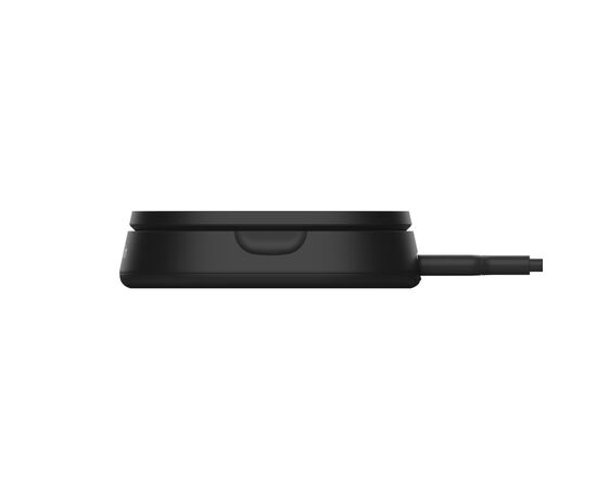 Зарядное устройство Belkin 15W Magnetic Stand Qi2 black (WIA008BTBK), изображение 6 Зарядное устройство Belkin 15W Magnetic Stand Qi2 black (WIA008BTBK), изображение 6