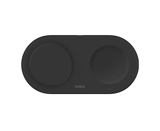 Зарядное устройство Belkin 2in1 15W Pad Qi2 black (WIZ021VFBK), изображение 6 Зарядное устройство Belkin 2in1 15W Pad Qi2 black (WIZ021VFBK), изображение 6