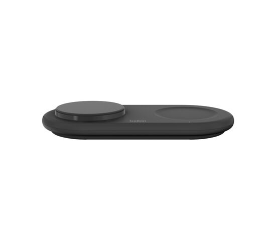 Зарядное устройство Belkin 2in1 15W Pad Qi2 black (WIZ021VFBK), изображение 7 Зарядное устройство Belkin 2in1 15W Pad Qi2 black (WIZ021VFBK), изображение 7