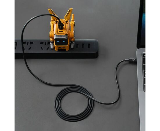 Дата кабель USB-C to USB-C 1.5m GravaStar (GRAVASTARTC_BLK), изображение 3 Дата кабель USB-C to USB-C 1.5m GravaStar (GRAVASTARTC_BLK), изображение 3