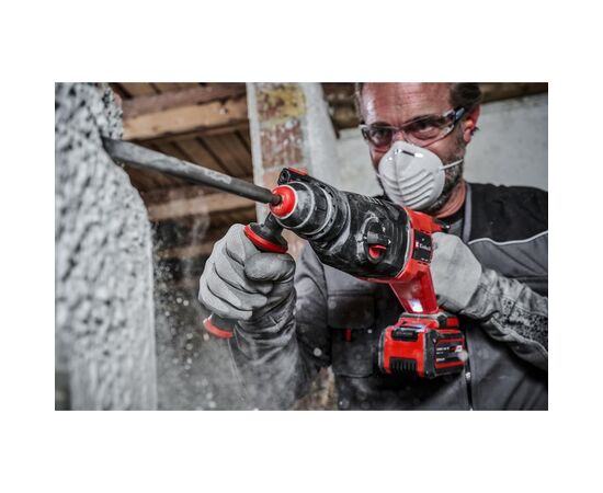 Перфоратор Einhell TP-HD 18/26 D Li BL - Solo PXC 18В 2.6Дж, 2.9кг, кейс (без АКБ и ЗУ) (4514270), изображение 9 Перфоратор Einhell TP-HD 18/26 D Li BL - Solo PXC 18В 2.6Дж, 2.9кг, кейс (без АКБ и ЗУ) (4514270), изображение 9