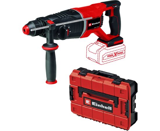 Перфоратор Einhell TP-HD 18/26 D Li BL - Solo PXC 18В 2.6Дж, 2.9кг, кейс (без АКБ та ЗП) (4514270)