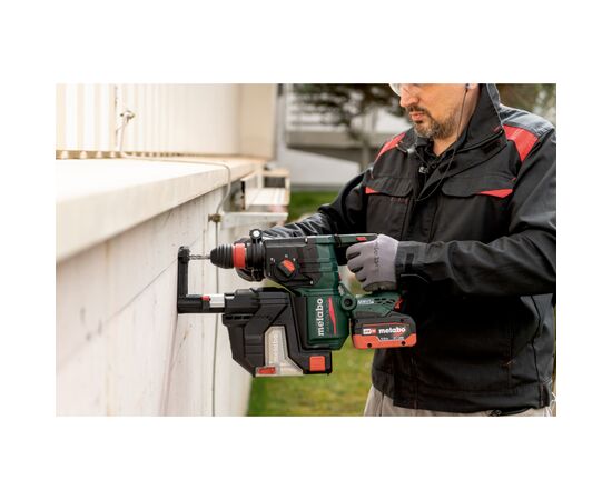 Перфоратор Metabo KH 18 LTX BL 28 Q В SDS-plus, 18V, 3Дж, 3.4кг (без АКБ и ЗУ) (601715850), изображение 2 Перфоратор Metabo KH 18 LTX BL 28 Q В SDS-plus, 18V, 3Дж, 3.4кг (без АКБ и ЗУ) (601715850), изображение 2