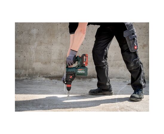 Перфоратор Metabo KH 18 LTX BL 28 Q В SDS-plus, 18V, 3Дж, 3.4кг (без АКБ и ЗУ) (601715850), изображение 4 Перфоратор Metabo KH 18 LTX BL 28 Q В SDS-plus, 18V, 3Дж, 3.4кг (без АКБ и ЗУ) (601715850), изображение 4
