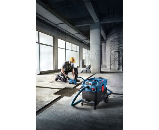 Пылесос строительный Bosch GAS 400 A, 1200Вт, 240мБар, 40л, 14кг (0.601.9M0.020), изображение 5 Пылесос строительный Bosch GAS 400 A, 1200Вт, 240мБар, 40л, 14кг (0.601.9M0.020), изображение 5
