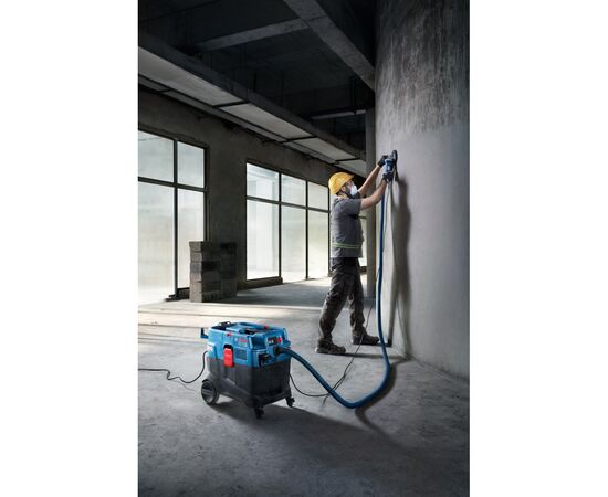 Пылесос строительный Bosch GAS 400 A, 1200Вт, 240мБар, 40л, 14кг (0.601.9M0.020), изображение 7 Пылесос строительный Bosch GAS 400 A, 1200Вт, 240мБар, 40л, 14кг (0.601.9M0.020), изображение 7