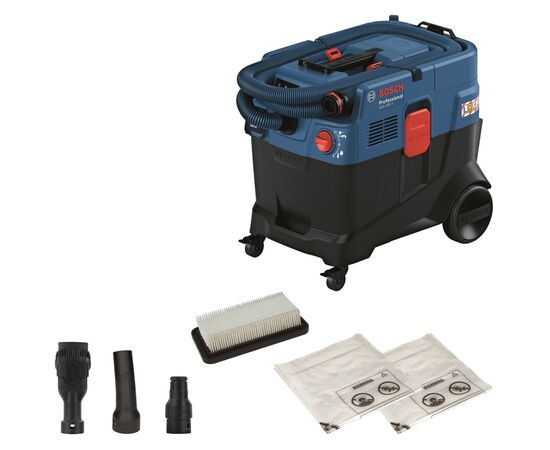 Пилосос будівельний Bosch GAS 400 A, 1200Вт, 240мБар, 40л, 14кг (0.601.9M0.020)