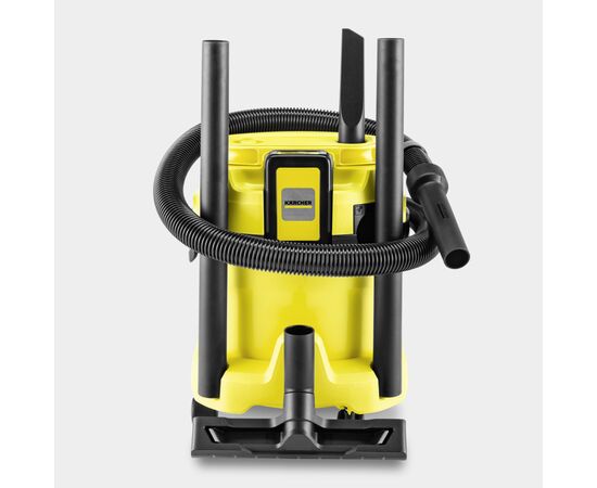 Пылесос строительный Karcher аккумуляторный WD 2-18, 18V, 12л (без АКБ и ЗУ) (1.628-500.0), изображение 3 Пылесос строительный Karcher аккумуляторный WD 2-18, 18V, 12л (без АКБ и ЗУ) (1.628-500.0), изображение 3