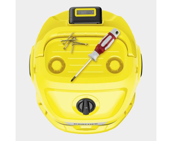 Пылесос строительный Karcher аккумуляторный WD 2-18, 18V, 12л (без АКБ и ЗУ) (1.628-500.0), изображение 4 Пылесос строительный Karcher аккумуляторный WD 2-18, 18V, 12л (без АКБ и ЗУ) (1.628-500.0), изображение 4