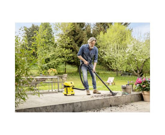 Пылесос строительный Karcher аккумуляторный WD 2-18, 18V, 12л (без АКБ и ЗУ) (1.628-500.0), изображение 7 Пылесос строительный Karcher аккумуляторный WD 2-18, 18V, 12л (без АКБ и ЗУ) (1.628-500.0), изображение 7