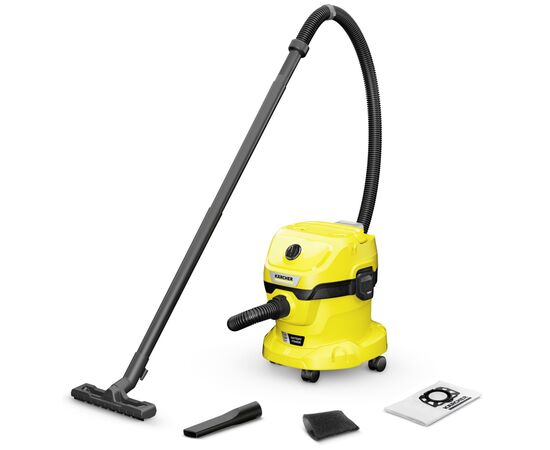Пылесос строительный Karcher аккумуляторный WD 2-18, 18V, 12л (без АКБ и ЗУ) (1.628-500.0)