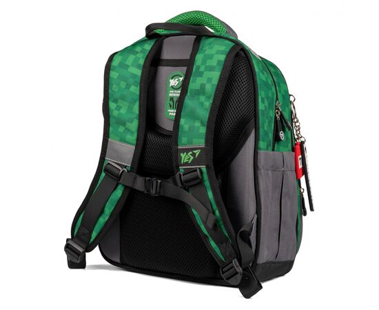 Рюкзак школьный Yes Полукаркасный S-91 Minecraft (559751), изображение 3 Рюкзак школьный Yes Полукаркасный S-91 Minecraft (559751), изображение 3