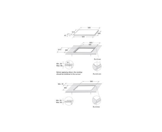 Варочная поверхность Whirlpool GOFL629S, изображение 7