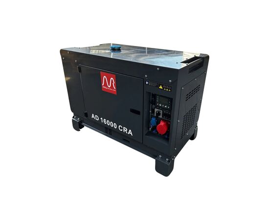Генератор Metier AD16000CRA дизель 3ф-15,0kWA, 1ф-12,0kW бак-25л, эл.старт (AD16000CRA), изображение 3 Генератор Metier AD16000CRA дизель 3ф-15,0kWA, 1ф-12,0kW бак-25л, эл.старт (AD16000CRA), изображение 3