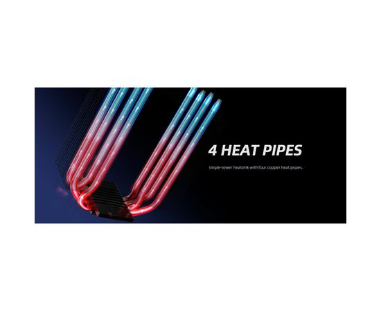 Кулер до процесора ID-Cooling FROZN A410 Black, зображення 9 Кулер до процесора ID-Cooling FROZN A410 Black, зображення 9