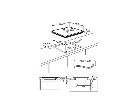 Варочная поверхность Electrolux CIV634, изображение 10