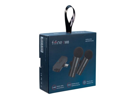 Микрофон Fifine M8 Wireless (M8), изображение 10 Микрофон Fifine M8 Wireless (M8), изображение 10
