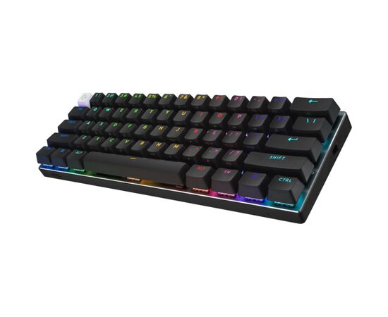 Клавиатура Logitech G Pro X 60 Lightspeed GX Tactile Wireless/Bluetooth UA Black (920-011911), изображение 3 Клавиатура Logitech G Pro X 60 Lightspeed GX Tactile Wireless/Bluetooth UA Black (920-011911), изображение 3