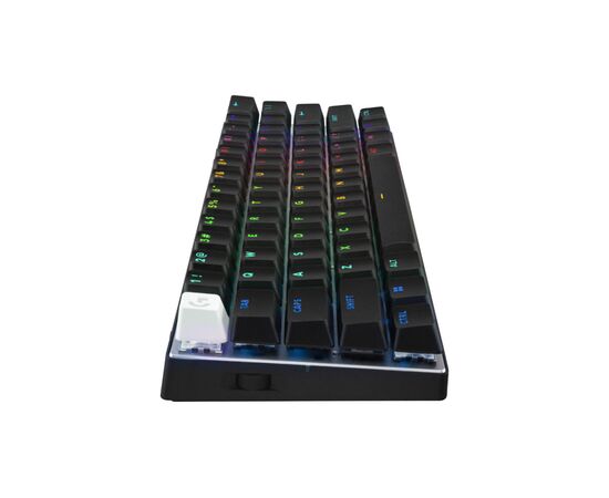 Клавиатура Logitech G Pro X 60 Lightspeed GX Tactile Wireless/Bluetooth UA Black (920-011911), изображение 4 Клавиатура Logitech G Pro X 60 Lightspeed GX Tactile Wireless/Bluetooth UA Black (920-011911), изображение 4