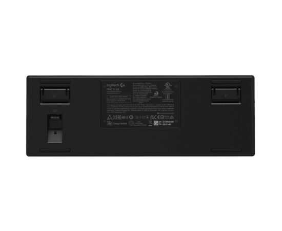 Клавиатура Logitech G Pro X 60 Lightspeed GX Tactile Wireless/Bluetooth UA Black (920-011911), изображение 6 Клавиатура Logitech G Pro X 60 Lightspeed GX Tactile Wireless/Bluetooth UA Black (920-011911), изображение 6
