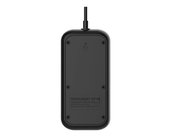Сетевой фильтр питания ColorWay CW-CHE64B, 6 розеток/4USB Black (CW-CHE64B), изображение 2 Сетевой фильтр питания ColorWay CW-CHE64B, 6 розеток/4USB Black (CW-CHE64B), изображение 2