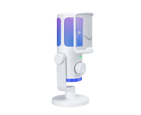 Микрофон Fifine AM6W USB White (AM6W), изображение 2 Микрофон Fifine AM6W USB White (AM6W), изображение 2