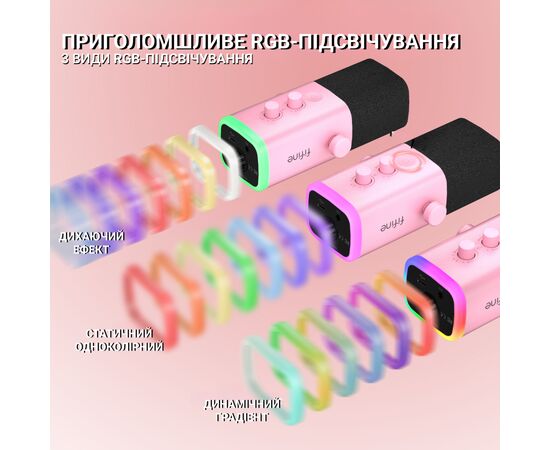 Микрофон Fifine AM8P USB/XLR Pink (AM8P), изображение 8 Микрофон Fifine AM8P USB/XLR Pink (AM8P), изображение 8