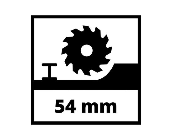 Дисковая пила Einhell TE-CS 18/165-1LI - Solo PXC 18V, 165х20 мм, 2.6кг (без АКБ и ЗУ) (4331207), изображение 11