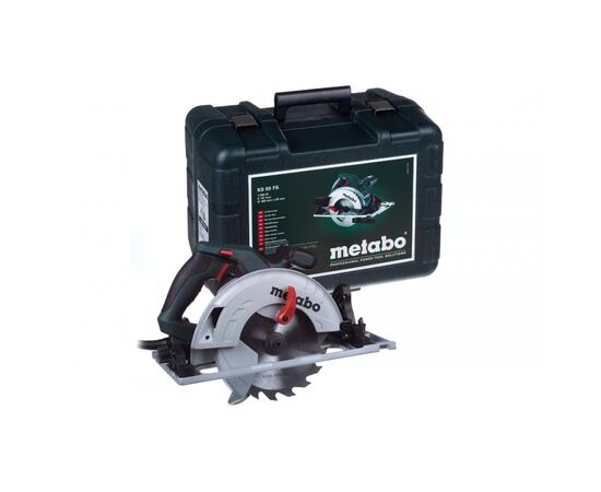 Дисковая пила Metabo KS 55 FS 1200Вт, 160мм, 4кг, пластиковый кофр (600955500), изображение 5 Дисковая пила Metabo KS 55 FS 1200Вт, 160мм, 4кг, пластиковый кофр (600955500), изображение 5