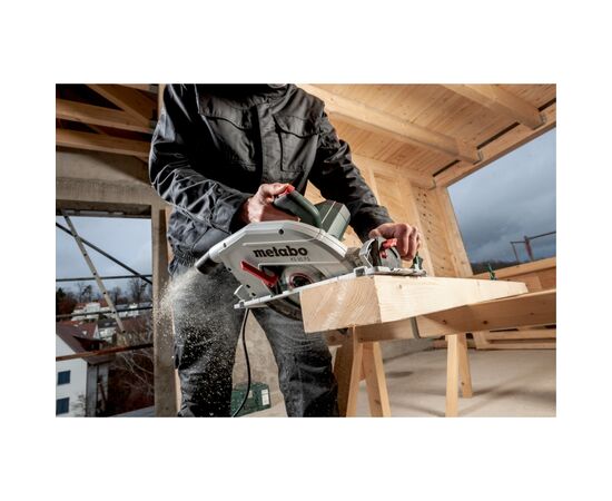 Дисковая пила Metabo KS 85 FS 2000Вт, 235мм, 8.4кг (601085000), изображение 5 Дисковая пила Metabo KS 85 FS 2000Вт, 235мм, 8.4кг (601085000), изображение 5