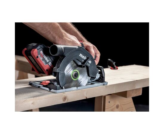 Дисковая пила Metabo KS 18 LTX 57 18V, 165мм, 2.8кг (без АКБ и ЗУ) (601857890), изображение 6 Дисковая пила Metabo KS 18 LTX 57 18V, 165мм, 2.8кг (без АКБ и ЗУ) (601857890), изображение 6