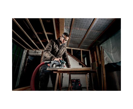 Дисковая пила Metabo KS 18 LTX 57 18V, 165мм, 2.8кг (без АКБ и ЗУ) (601857890), изображение 8 Дисковая пила Metabo KS 18 LTX 57 18V, 165мм, 2.8кг (без АКБ и ЗУ) (601857890), изображение 8