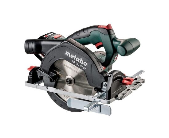 Дискова пила Metabo KS 18 LTX 57 18V, 165мм, 2.8кг (без АКБ та ЗП) (601857890)
