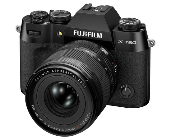 Цифровой фотоаппарат Fujifilm X-T50 + XF16-50mmF2.8-4.8 R LM WR Kit Black (16828478), изображение 3 Цифровой фотоаппарат Fujifilm X-T50 + XF16-50mmF2.8-4.8 R LM WR Kit Black (16828478), изображение 3