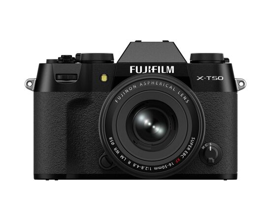 Цифровий фотоапарат Fujifilm X-T50 + XF16-50mmF2.8-4.8 R LM WR Kit Black (16828478)